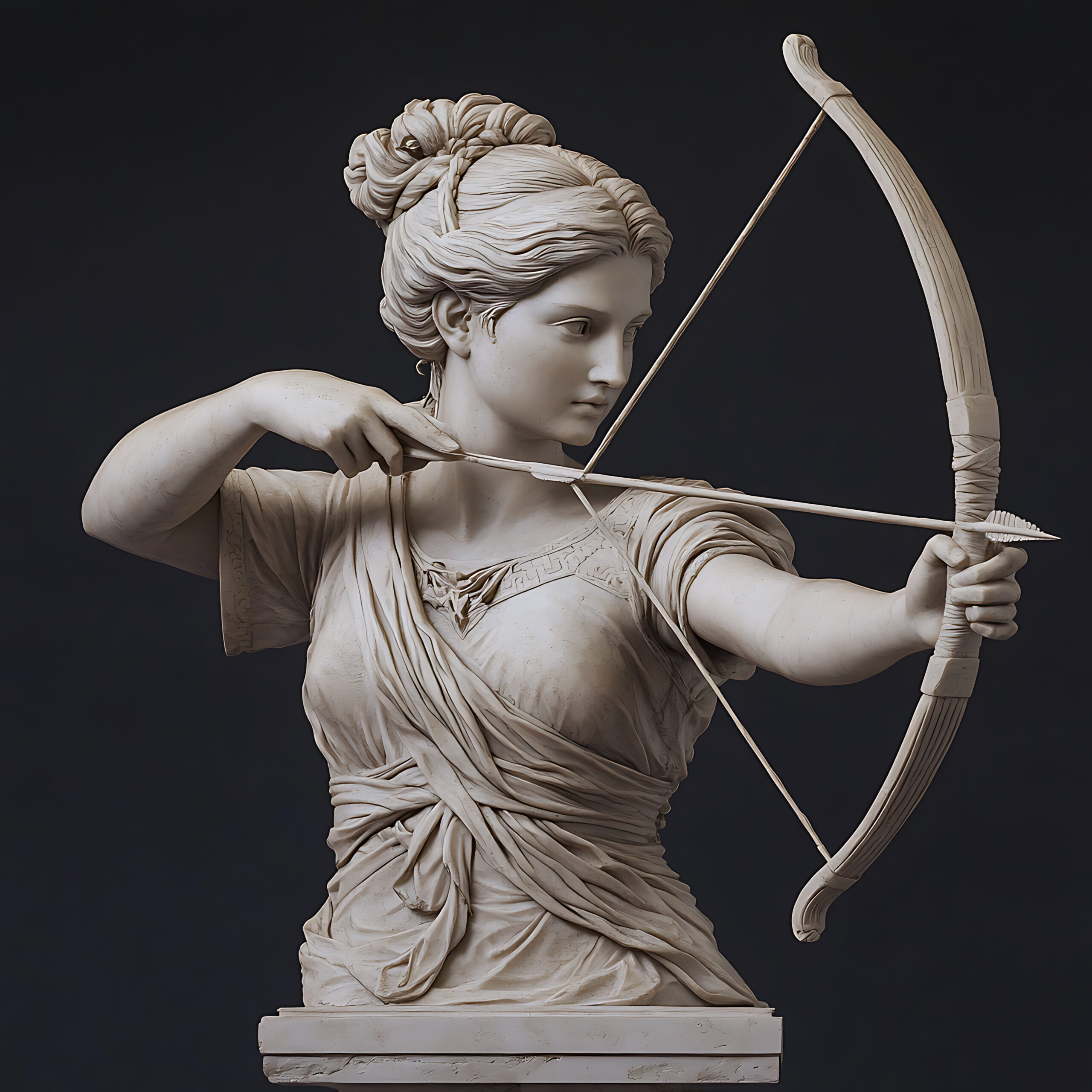 Artemis Estátua Venatrix