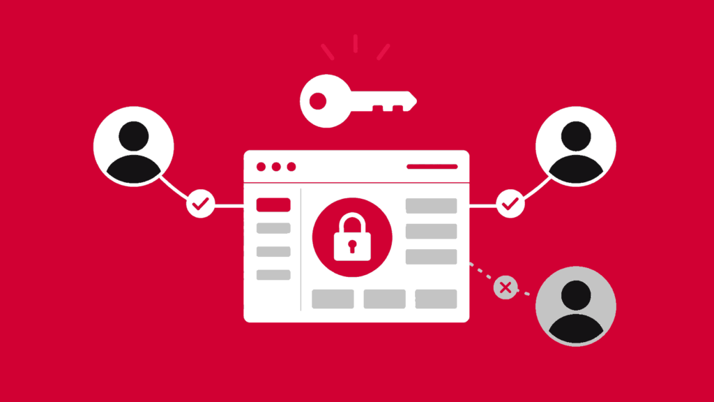 Ilustração minimalista sobre Quem deve ter acesso à conta do Google Ads do cliente?